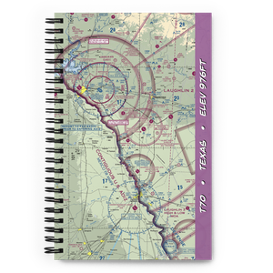 Laughlin Air Force Base Auxiliary Nr 1 Airport (T70) VFR Sectional Notebook