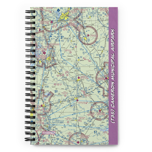 Cameron Municipal Airpark (T35) VFR Sectional Notebook
