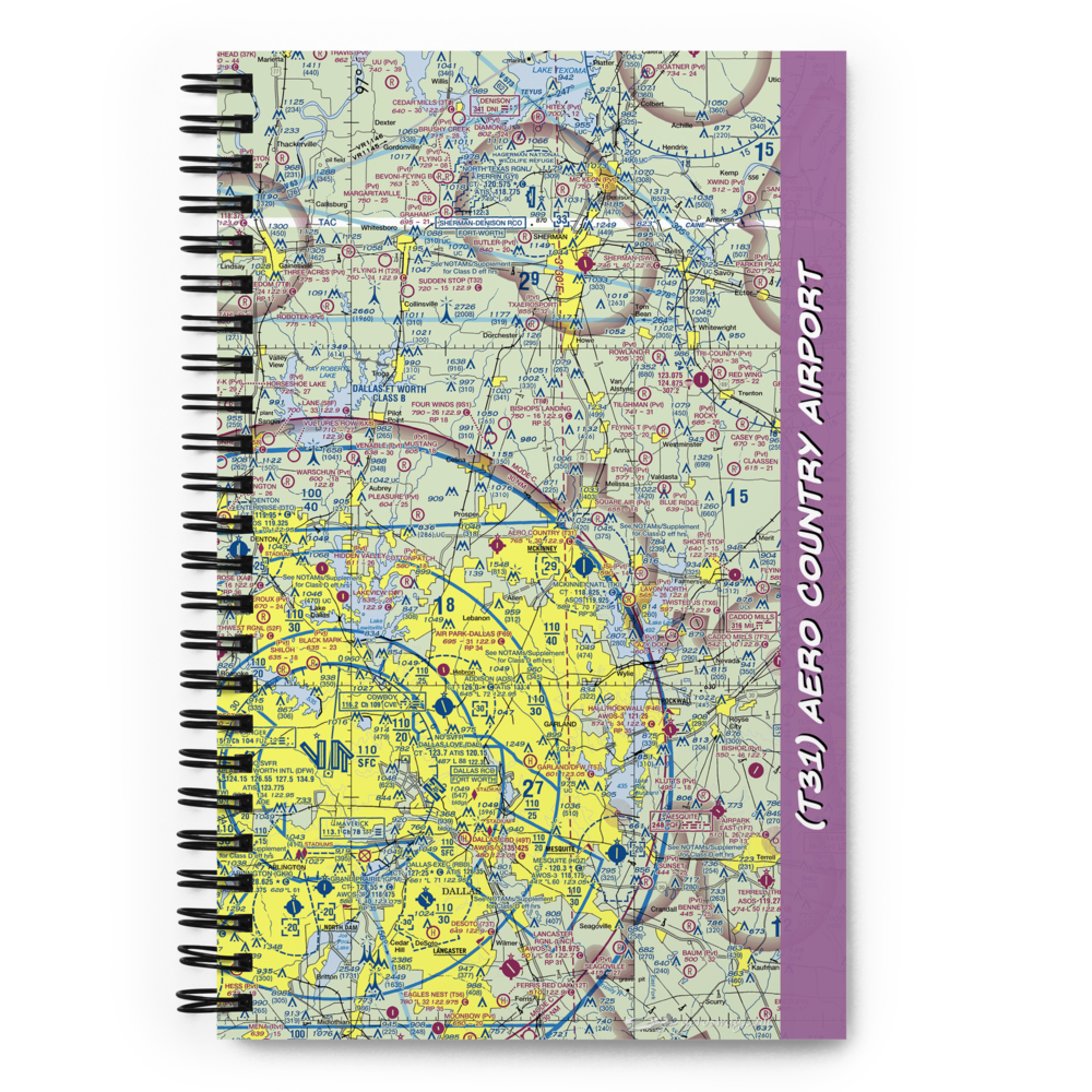 Aero Country Airport (T31) VFR Sectional Notebook 