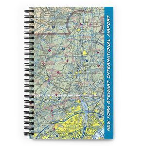 New York Stewart International Airport (SWF) VFR Sectional Notebook