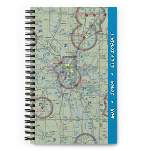 Sioux Gateway Airport/Brigadier General Bud Day Field (SUX) VFR Sectional Notebook