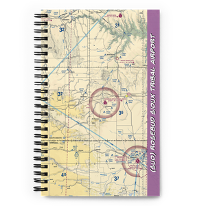 Rosebud Sioux Tribal Airport (SUO) VFR Sectional Notebook