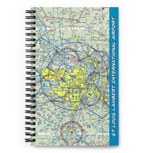 St Louis Lambert International Airport (STL) VFR Sectional Notebook