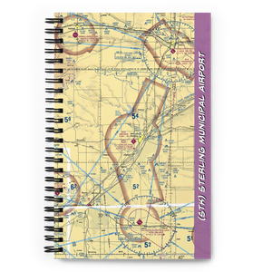 Sterling Municipal Airport (STK) VFR Sectional Notebook