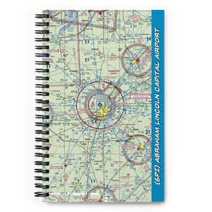 Abraham Lincoln Capital Airport (SPI) VFR Sectional Notebook