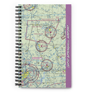 Springhill Airport (SPH) VFR Sectional Notebook