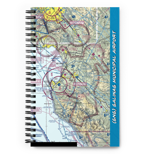 Salinas Municipal Airport (SNS) VFR Sectional Notebook