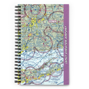 Chester Airport (SNC) VFR Sectional Notebook