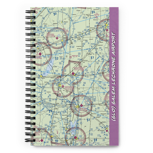 Salem Leckrone Airport (SLO) VFR Sectional Notebook