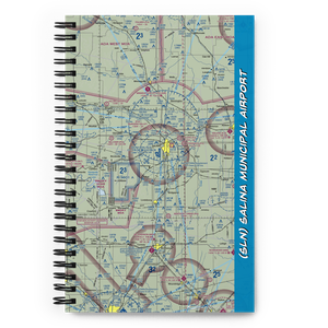 Salina Municipal Airport (SLN) VFR Sectional Notebook