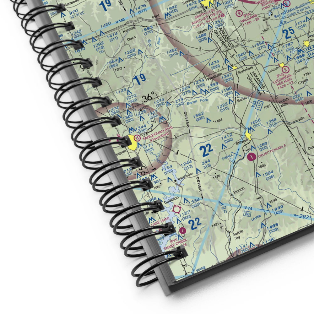 Smith Field (SLG) VFR Sectional Notebook 