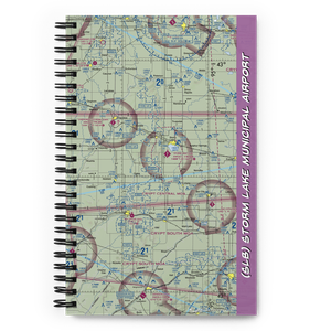 Storm Lake Municipal Airport (SLB) VFR Sectional Notebook