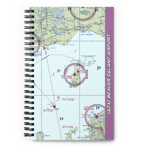 Beaver Island Airport (SJX) VFR Sectional Notebook