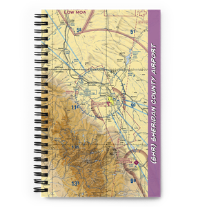 Sheridan County Airport (SHR) VFR Sectional Notebook