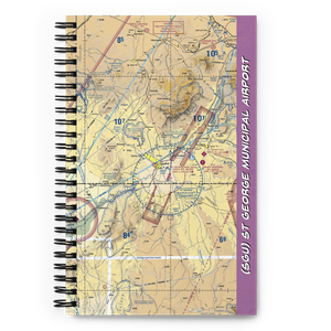 St George Municipal Airport (SGU) VFR Sectional Notebook