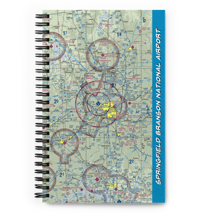 Springfield Branson National Airport (SGF) VFR Sectional Notebook