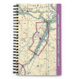 Sidney - Richland Regional Airport (SDY) VFR Sectional Notebook