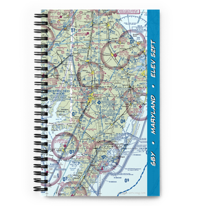 Salisbury Ocean City Wicomico Regional Airport (SBY) VFR Sectional Notebook