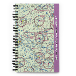 Emanuel County Airport (SBO) VFR Sectional Notebook