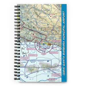 Santa Barbara Municipal Airport (SBA) VFR Sectional Notebook