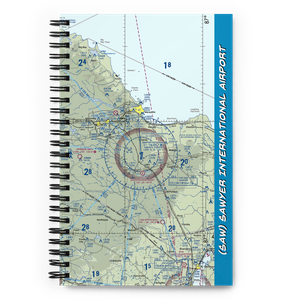 Sawyer International Airport (SAW) VFR Sectional Notebook