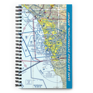 San Diego International Airport (SAN) VFR Sectional Notebook