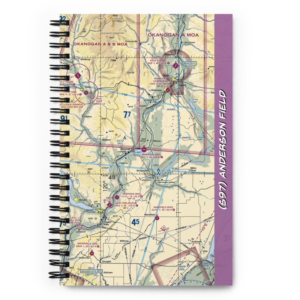 Anderson Field (S97) VFR Sectional Notebook 