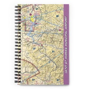 St Maries Municipal Airport (S72) VFR Sectional Notebook