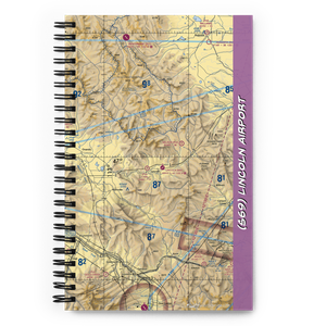 Lincoln Airport (S69) VFR Sectional Notebook