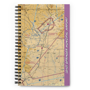 Springer Municipal Airport (S42) VFR Sectional Notebook