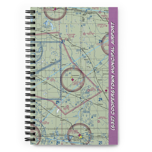 Cooperstown Municipal Airport (S32) VFR Sectional Notebook
