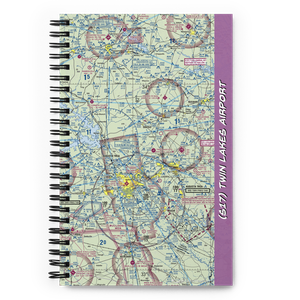 Twin Lakes Airport (S17) VFR Sectional Notebook