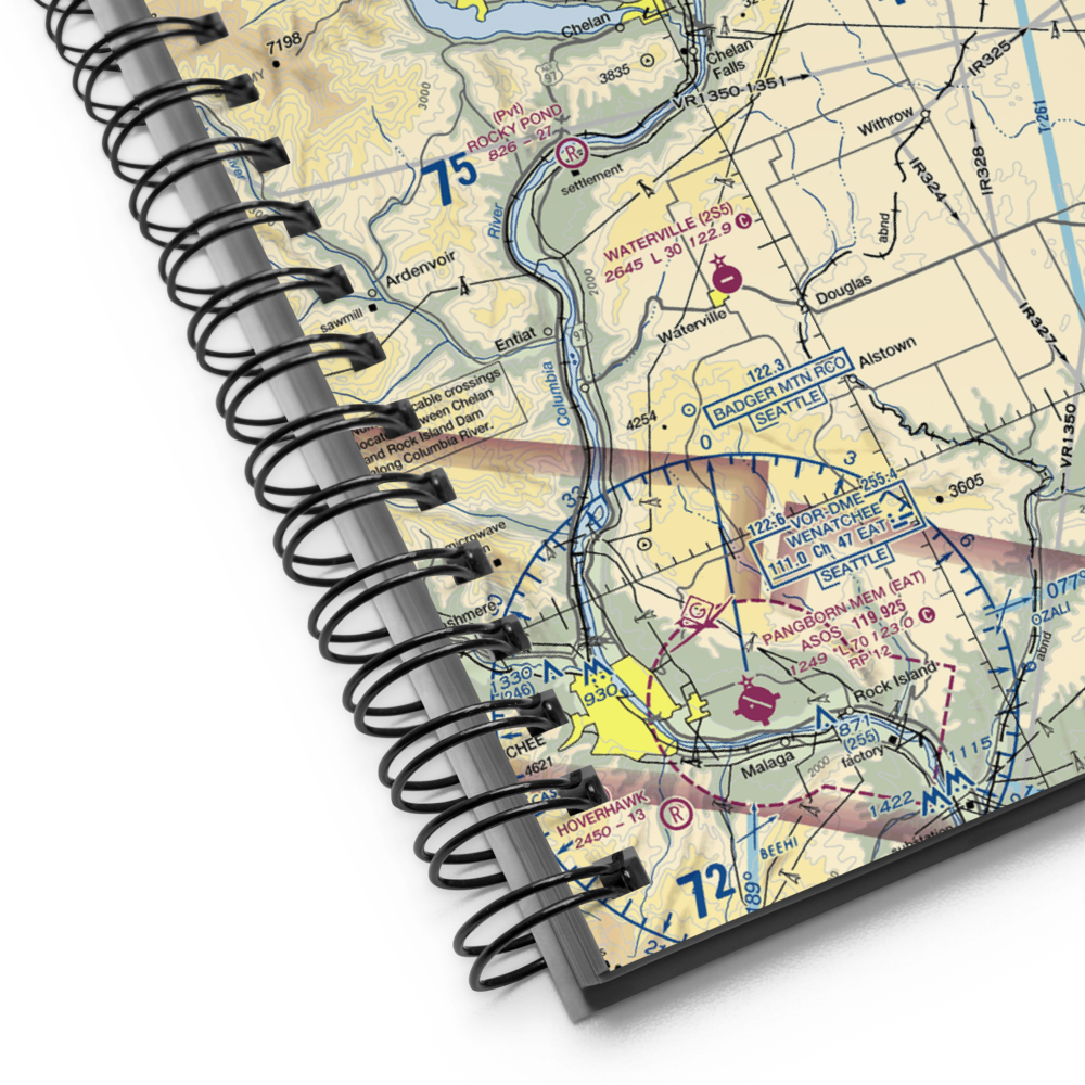 Lake Chelan Airport (S10) VFR Sectional Notebook 