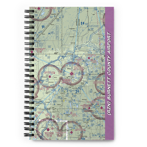 Burnett County Airport (RZN) VFR Sectional Notebook