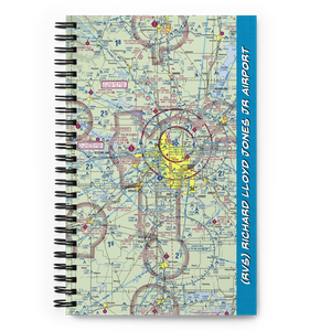 Richard Lloyd Jones Jr Airport (RVS) VFR Sectional Notebook
