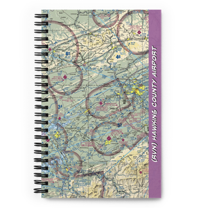 Hawkins County Airport (RVN) VFR Sectional Notebook