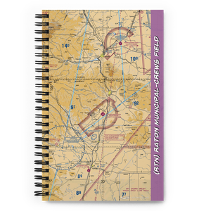 Raton Municipal-Crews Field (RTN) VFR Sectional Notebook