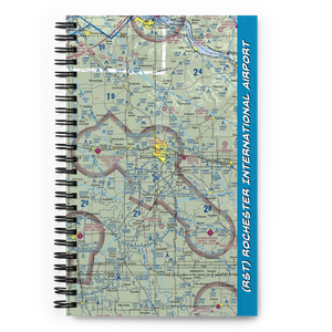 Rochester International Airport (RST) VFR Sectional Notebook