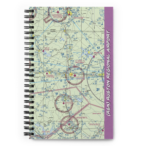 Ruston Regional Airport (RSN) VFR Sectional Notebook