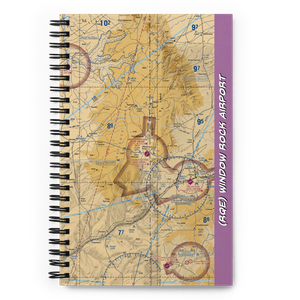 Window Rock Airport (RQE) VFR Sectional Notebook