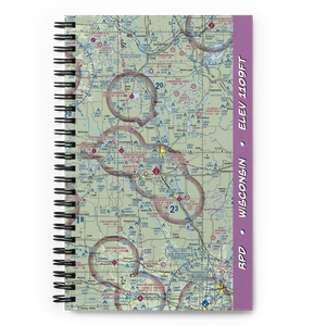 Rice Lake Regional Airport - Carl's Field (RPD) VFR Sectional Notebook