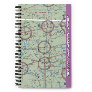 Belleville Municipal Airport (RPB) VFR Sectional Notebook