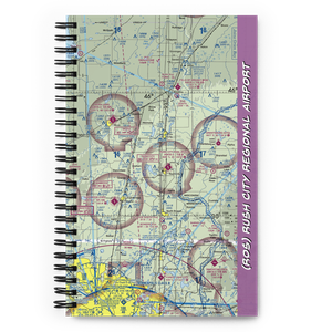 Rush City Regional Airport (ROS) VFR Sectional Notebook