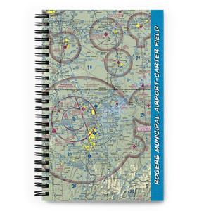 Rogers Municipal Airport-Carter Field (ROG) VFR Sectional Notebook