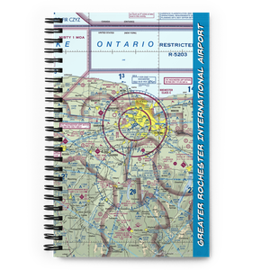 Greater Rochester International Airport (ROC) VFR Sectional Notebook
