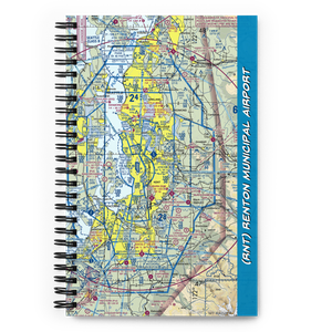 Renton Municipal Airport (RNT) VFR Sectional Notebook