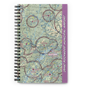 Rockwood Municipal Airport (RKW) VFR Sectional Notebook