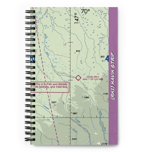 Kavik Strip (RK1) VFR Sectional Notebook