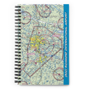 Richmond International Airport (RIC) VFR Sectional Notebook