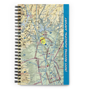 Redding Municipal Airport (RDD) VFR Sectional Notebook